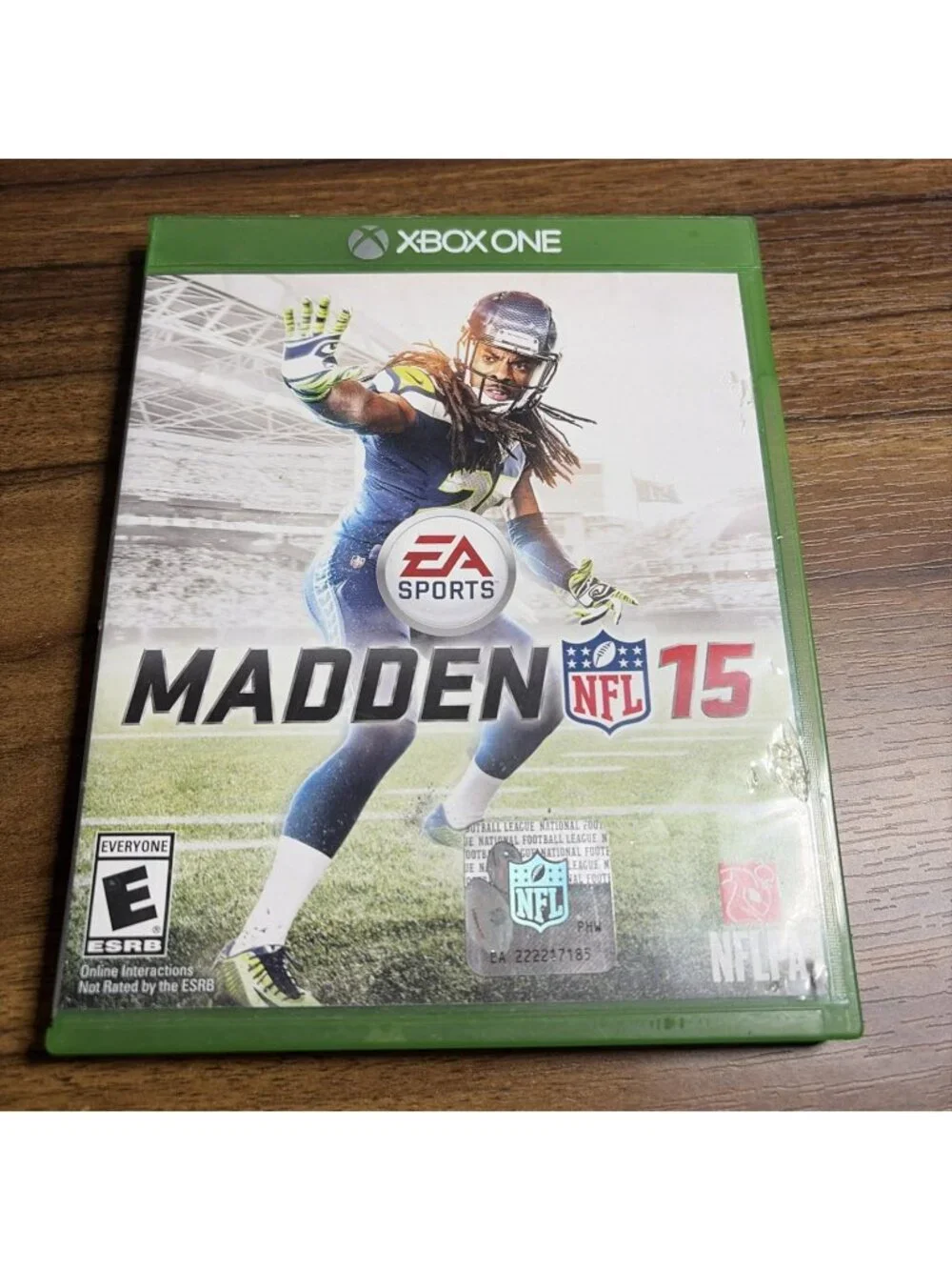 Madden NFL 15 Xbox One With Case Very Good Untested Cib